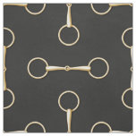 Loose Ring Snaffle Bit Equestrian (large scale) Fabric