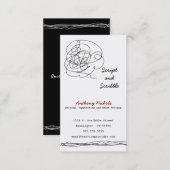 Loose Scribble Art Business Card (Front/Back)