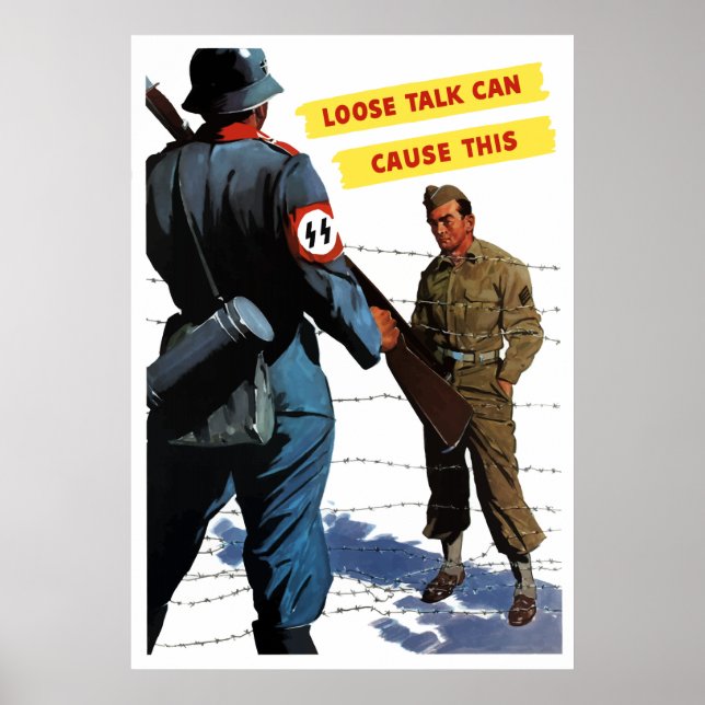 Loose Talk Can Cause This Poster (Front)