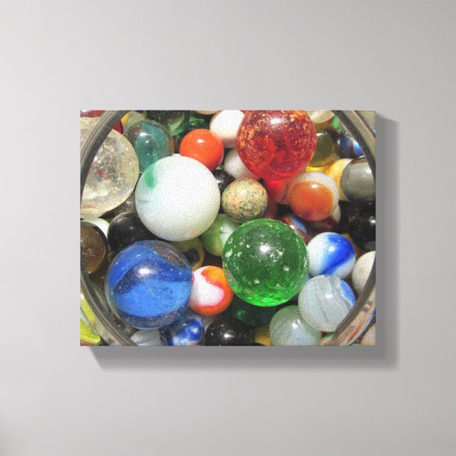 Loosing My Marbles Canvas Print (Front)