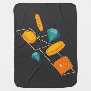 Loot Dash Baby Blanket