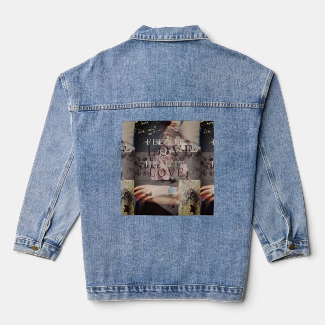 loove denim jacket (Back)