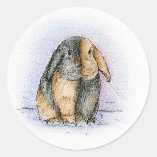 LOP CLASSIC ROUND STICKER