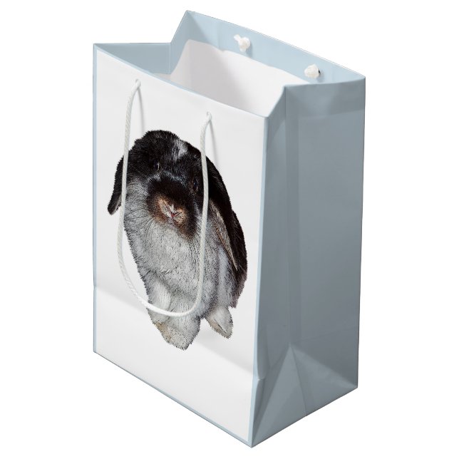 Lop Eared Rabbit Gift Bag (Front Angled)