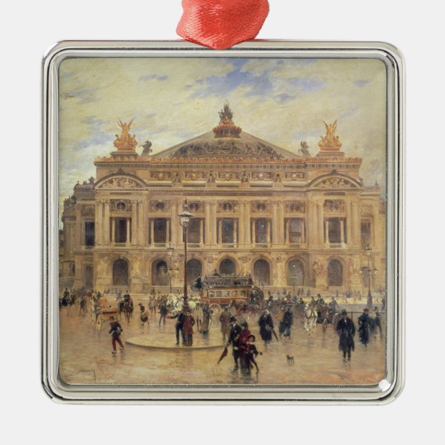 L'Opera, Paris Metal Ornament (Front)
