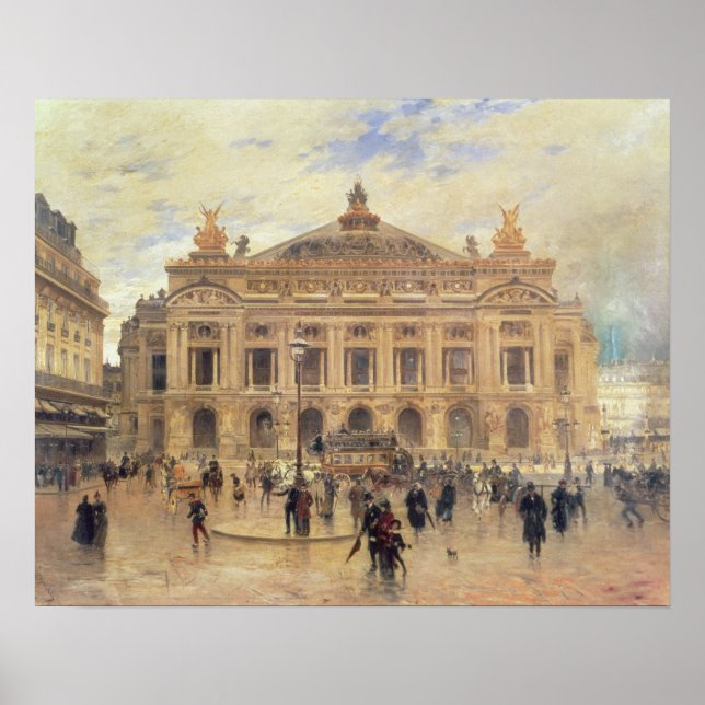 L'Opera, Paris Poster (Front)