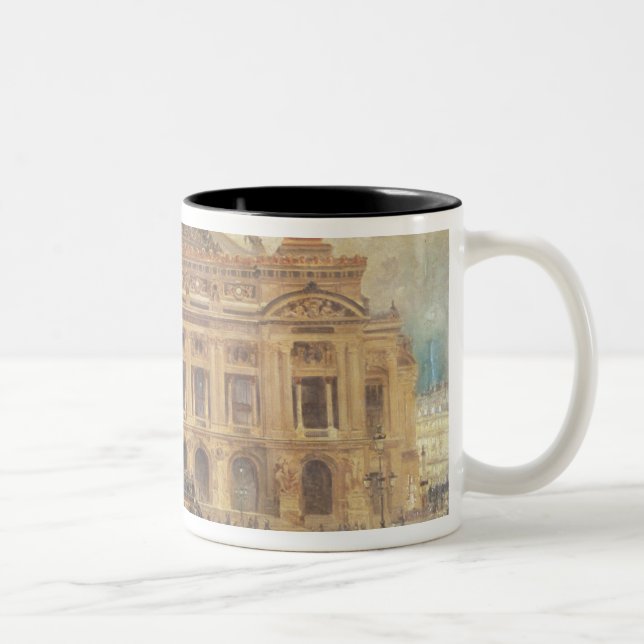 L'Opera, Paris Two-Tone Coffee Mug (Right)