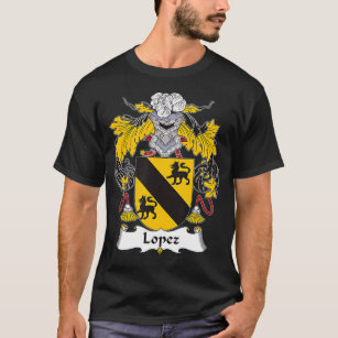 Lopez Coat of Arms - Family Crest T-Shirt