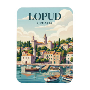 Lopud Island Croatia Magnet