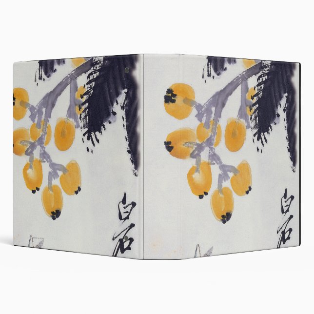 Loquats and a Grasshopper Binder (Background)