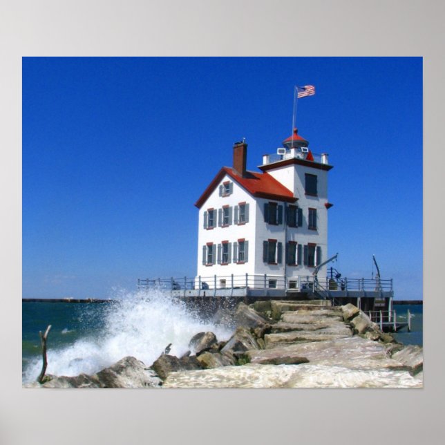 Lorain lighthouse print (Front)