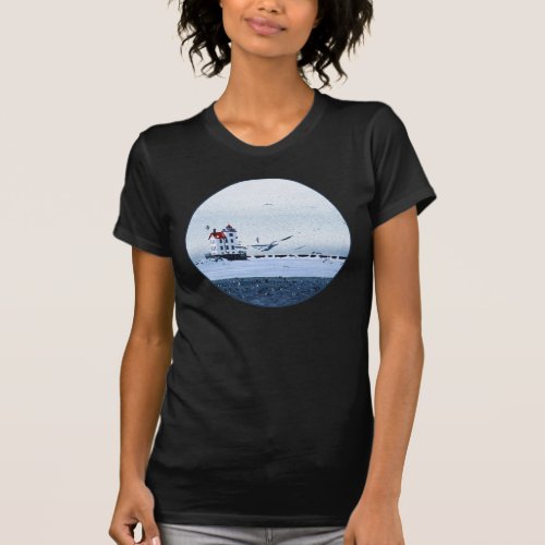 Lorain Lighthouse T_Shirt