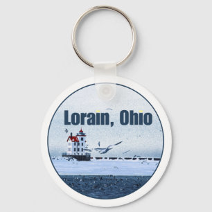Lorain, Ohio Keychain