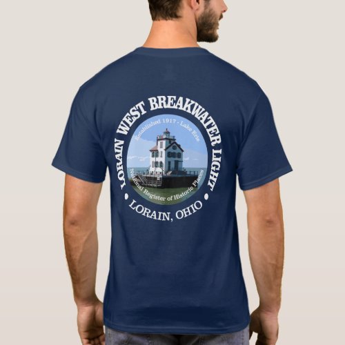 Lorain West Breakwater Light T_Shirt