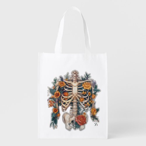 loral Conversation with the Skeleton Grocery Bag