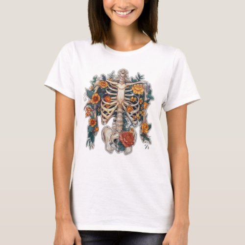 loral Conversation with the Skeleton T_Shirt