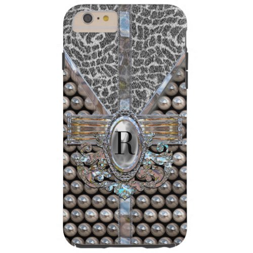 Loranne Dazzle Monogram Tough iPhone 6 Plus Case