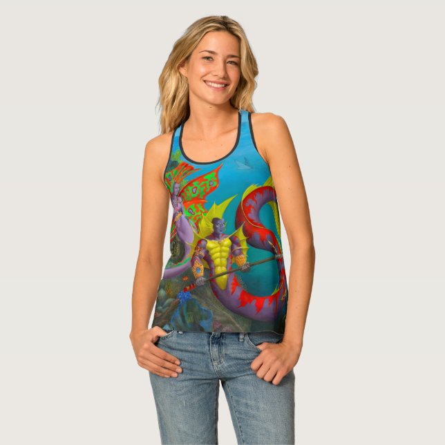 Lord and Lady of Atlantis Tank Top (Front Full)