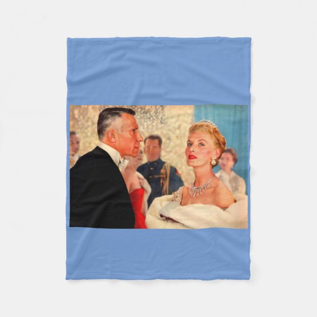 Lord and Lady Speedsticke Fleece Blanket (Front)