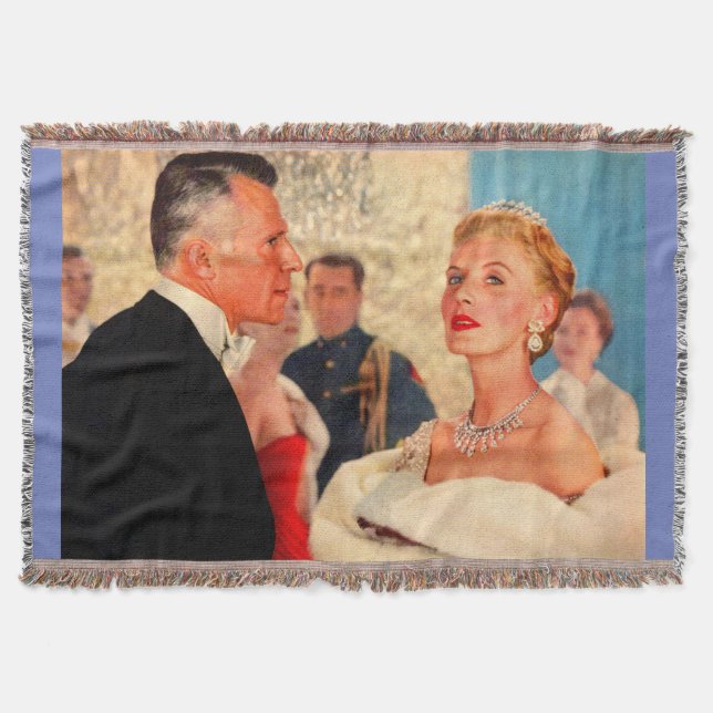 Lord and Lady Speedsticke Throw Blanket (Front)