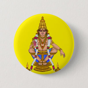 Lord Ayyappan Button