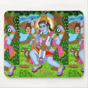 Lord Bairava Mouse Pad