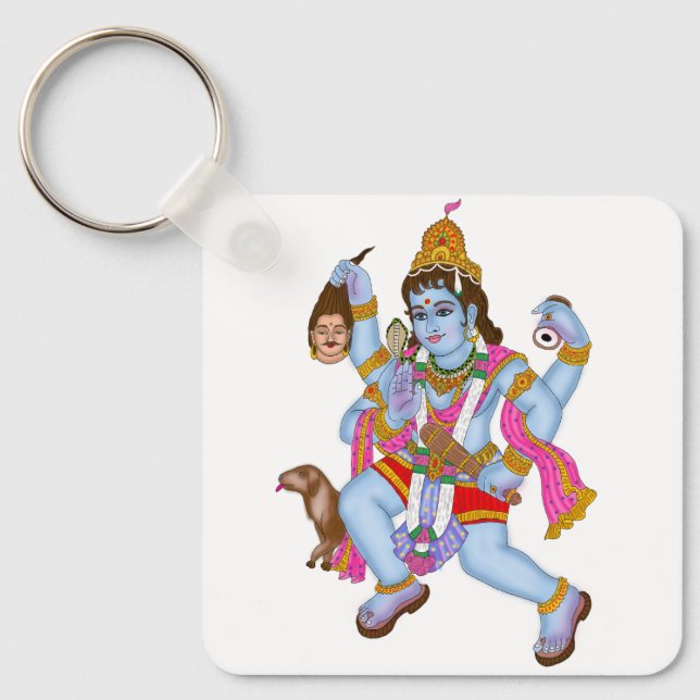 Lord Bhairava Keychain (Front)