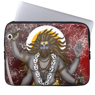 Lord Bhairava Laptop Sleeve