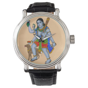 Lord Bhairava Wall Clock Watch