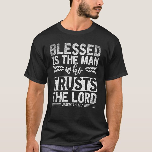 Lord Bible Verse God Savior Prayer Christian Devot T-Shirt (Front)