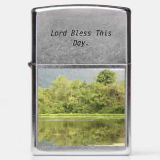 Lord Bless This Day pond Zippo Lighter