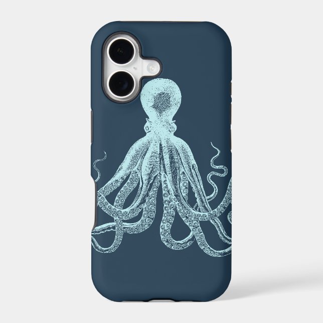 Lord Bodner Octopus Triptych Iphone Case (Back)