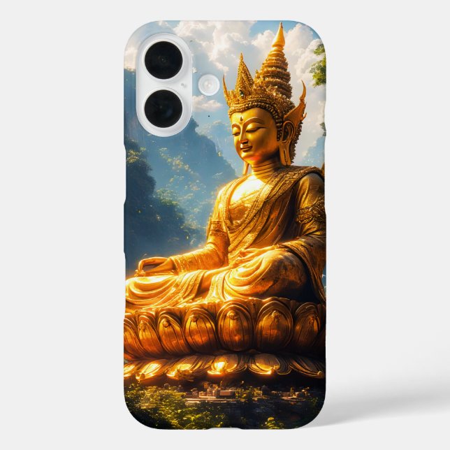 Lord Buddha of the Golden Land Case-Mate iPhone Case (Back)