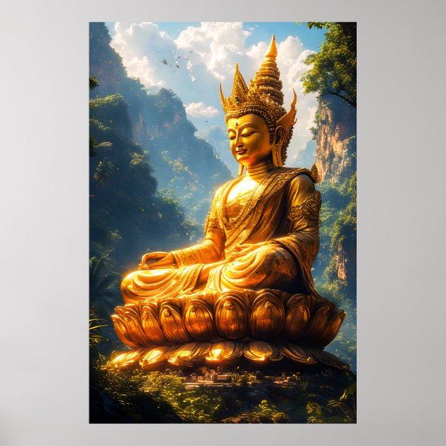 Lord Buddha of the Golden Land Poster (Front)