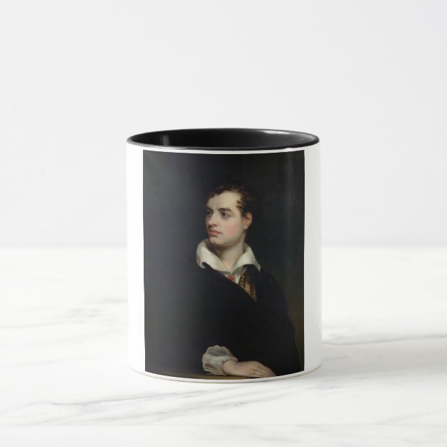 Lord Byron (by Laslett John Pott) Mug (Center)