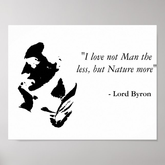 Lord Byron Poster (Front)