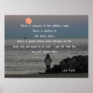 Lord Byron - Quote - Art Print