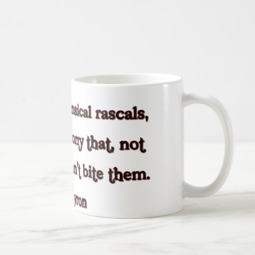 Lord Byron Quote Coffee Mug