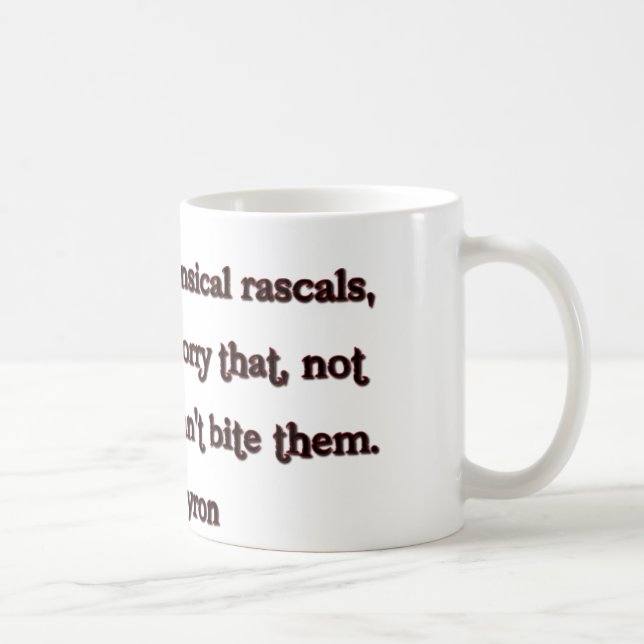Lord Byron Quote Coffee Mug (Right)