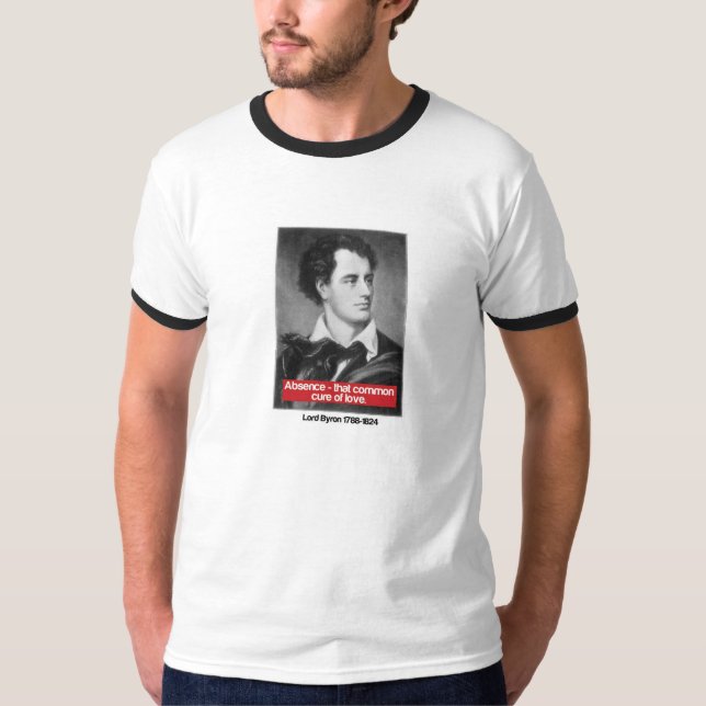 Lord Byron T-short for lovers T-Shirt (Front)