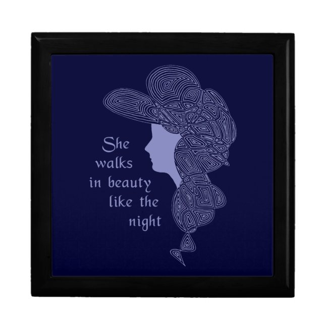 Lord Byron's Lady Keepsake Box (Front)