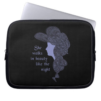 Lord Byron's Lady Laptop Sleeve