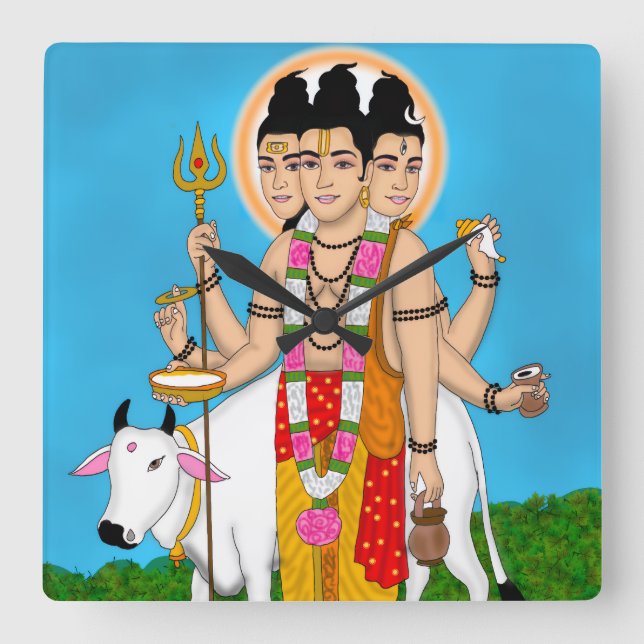 Lord Dattatreya Clock (Front)
