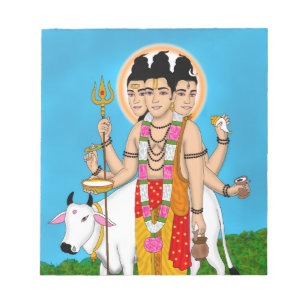 Lord Dattatreya Notepad