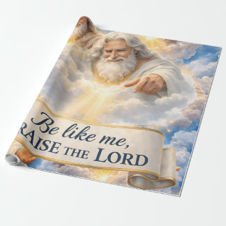Lord deluxe celestial wrapping paper