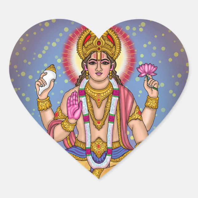Lord Dhanvantari Sticker (Front)