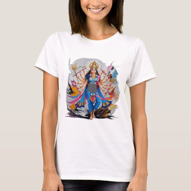 Lord Durga: Power & strength  T-Shirt (Front)