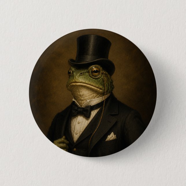 Lord Frog Button (Front)