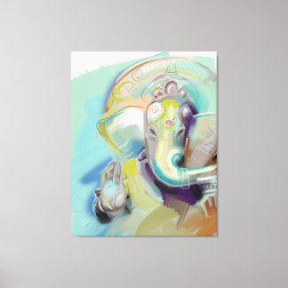 Lord Ganesh Art Canvas Print