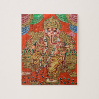 LORD GANESH HINDU DEITY JIGSAW PUZZLE